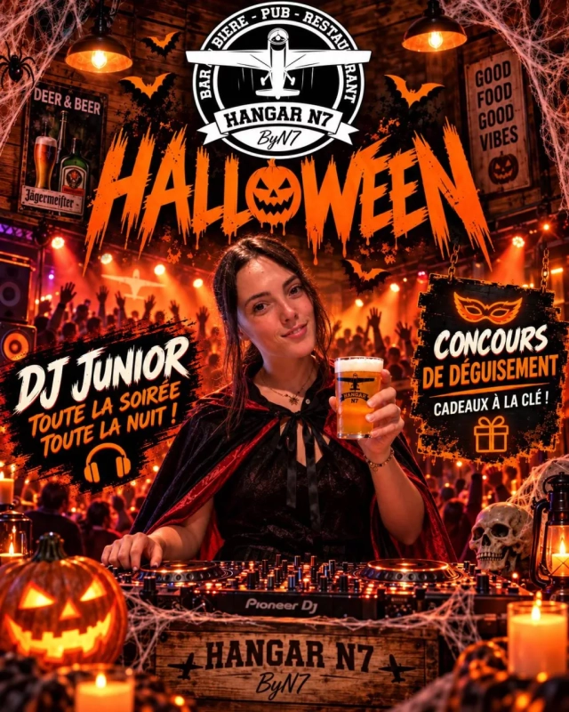 Halloween - Le Hangar N7 - restaurant ANDANCETTE - meilleur resto ANDANCETTE