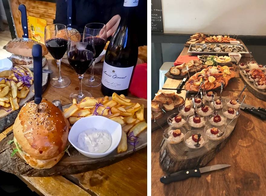 Repas de groupe - Le Hangar N7 - restaurant ANDANCETTE